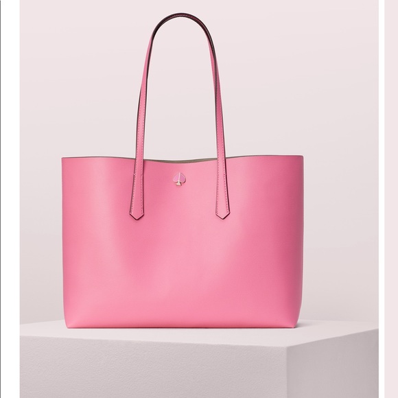 kate spade Bags Kate Spade Molly Large Tote Hibiscus Tea Poshmark